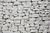 white stacked stone background 