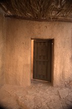 open door to a house in biblical times 