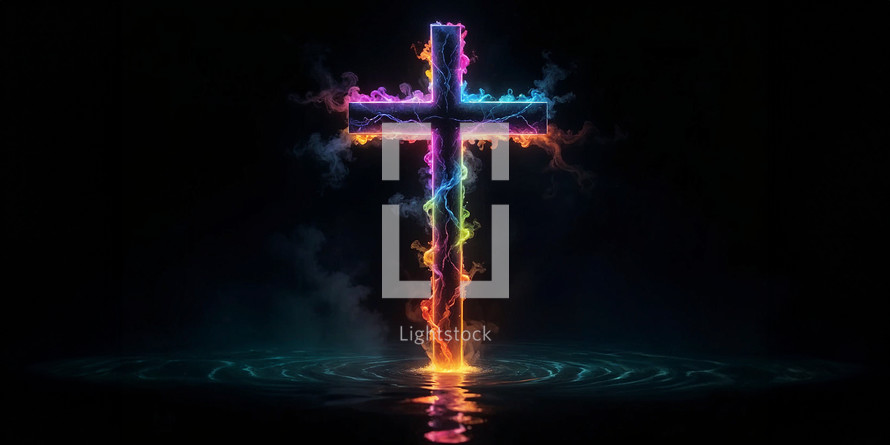 Neon Cross