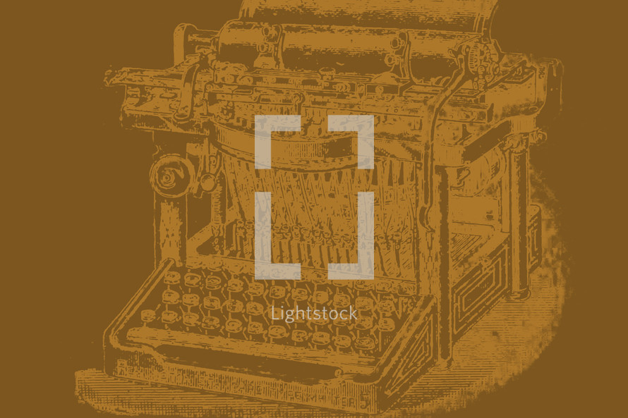 typewriter icon