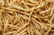 french fry background.