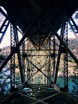 bridge metal supports 