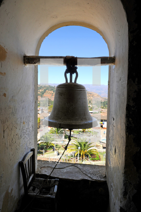 bell in a bell tower 