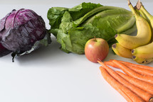 fruit and vegetables for juicing 