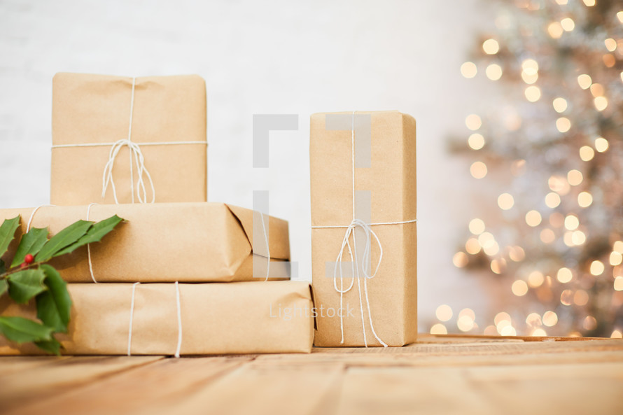 brown paper gifts 