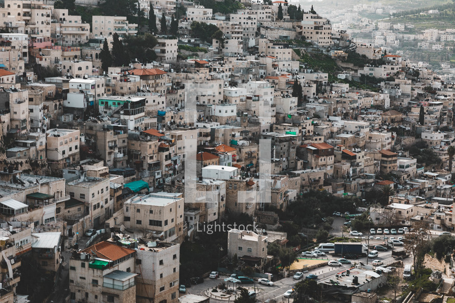 Jerusalem hillside homes 