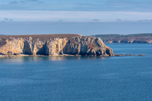shoreline cliffs 