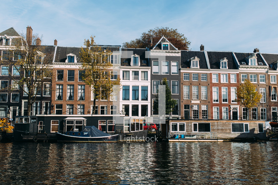 canal in Amsterdam 