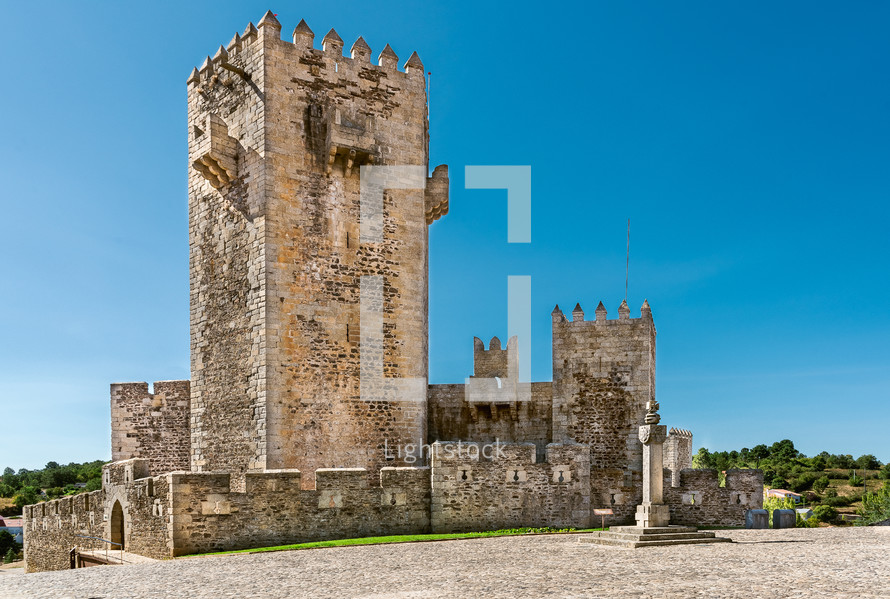 Sabugal Medieva Castle in Portugal