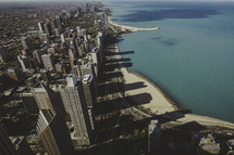 Chicago shoreline 