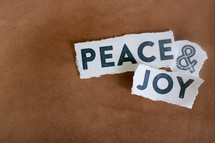 Peace and Joy 
