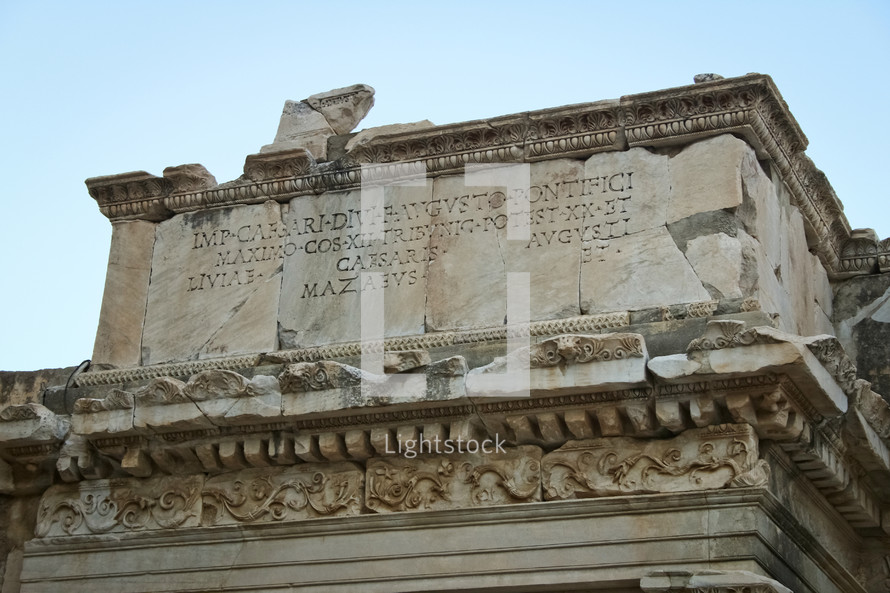 Ruins in Ephesus turkey 