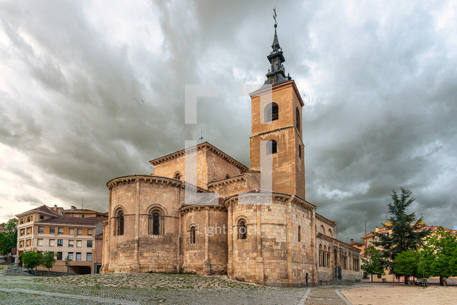 San Millan Church in Segovia, Castilla y Leon, Spain