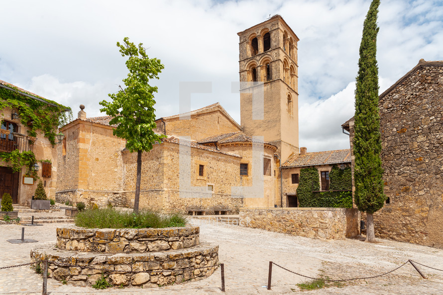 Church of San Juan Bautista in Pedraza, Segovia, Spain