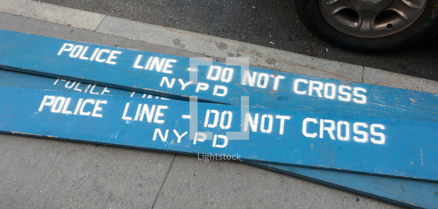 Police Line Do not cross - NYPD