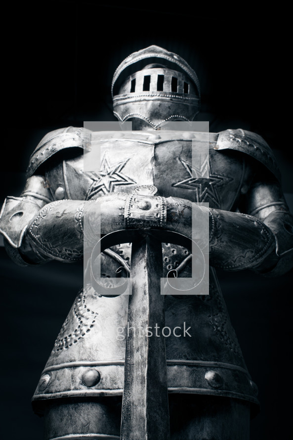 Suit of armor.