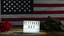 Veterans Day Sign
