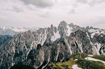 mountain landscape in the Dolomites in Italy