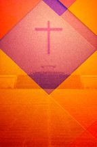 cross over altar 