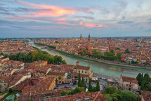 Verona, Italy in day 