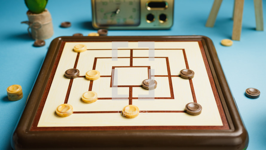  Nine Men Morris Board Game Challenge