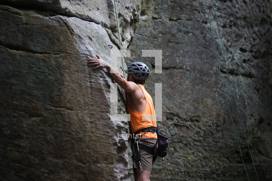 Climbing Man