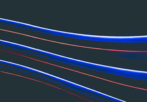 blue and red streaks abstract background 