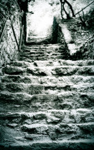 stone stairs 