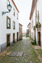 Old street in village of Monsanto, Portugal