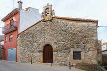 hermitage of piety in Villamiel, Caceres, Extremadura, Spain