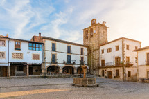 Plaza Mayor in San Martin de Trevejo