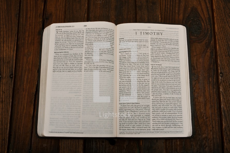 Scripture Titles - 1 Timothy