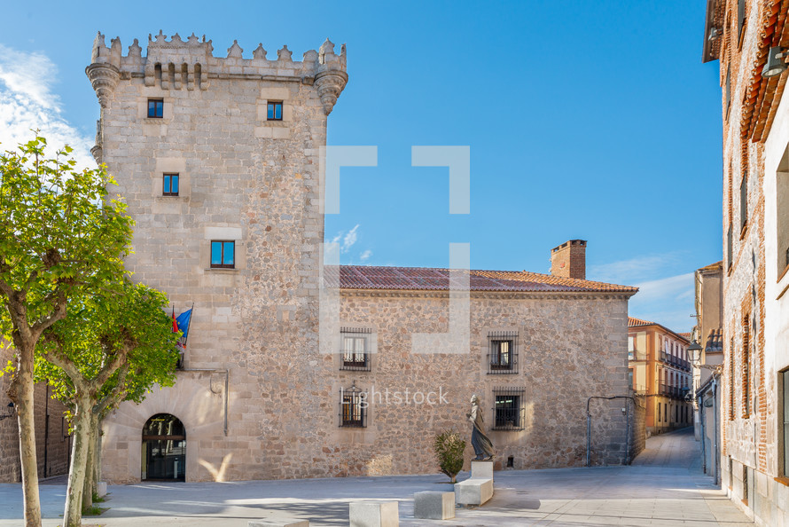 The old Superunda Palace in Avila, Castilla y Leon, Spain