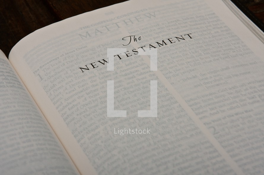 Scripture Titles - The New Testament
