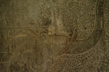 engravings in a Temple 