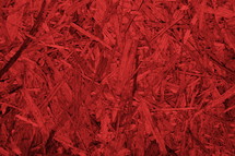red mulch background 