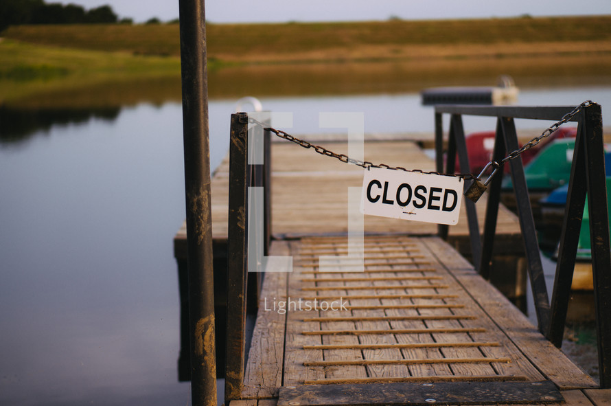 closed dock 