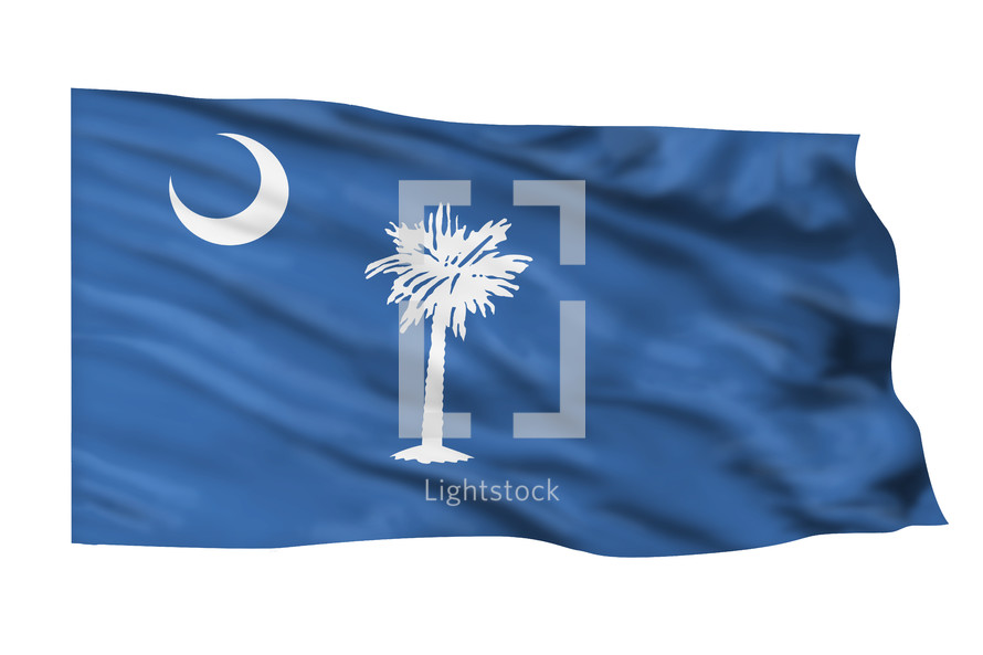 State Flag of South Carolina.