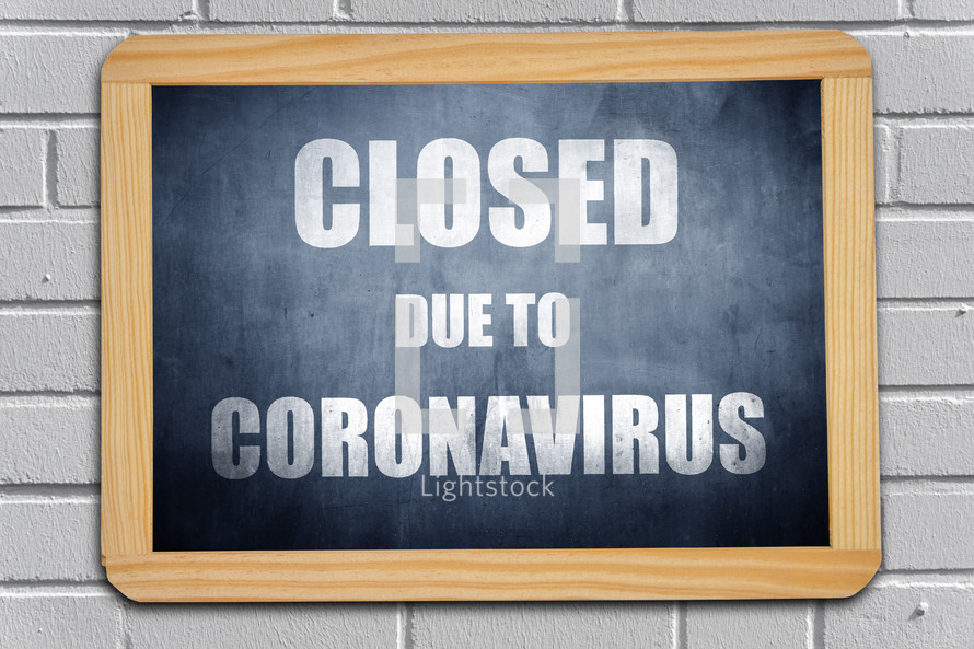 Closed due to Coronavirus 