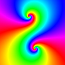 swirl rainbow background 