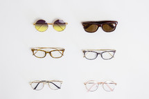 collection of sunglasses 