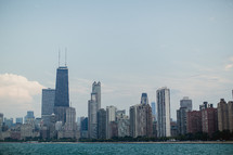 skyscrapers in the Chicago skyline 