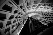 Washington Metro Subway terminal 