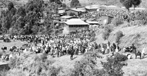 celebration in a village in Ethiopia 