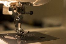 sewing machine closeup 