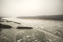 frozen lake 