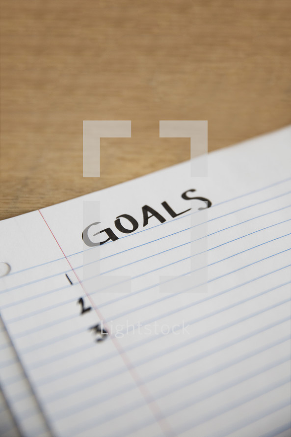 list of Goals 