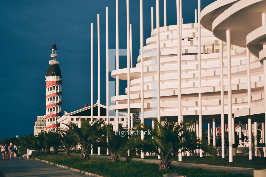 Building of casino and nightclub in Batumi