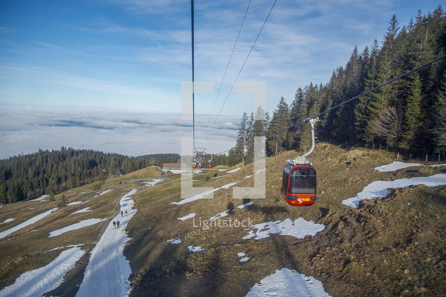 Mount Pilatus in Lucerne, Switzerland