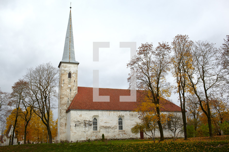 Lutheran church, Johvi, Estonia